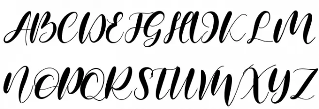 monieta Schriftart Groß
