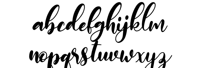monieta Font LOWERCASE