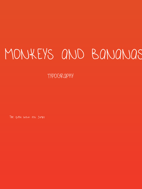 monkeys and bananas Poster