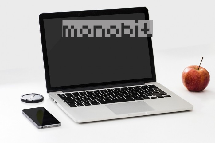 monobit Font examples