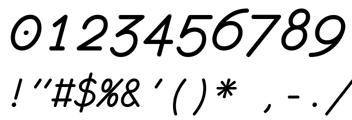 monofur italic Fonte OUTROS PERSONAGENS