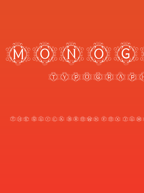 monogram sunflower Poster