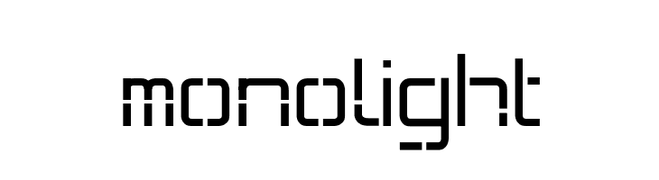 monolight  नि: शुल्क फ़ॉन्ट्स डाउनलोड