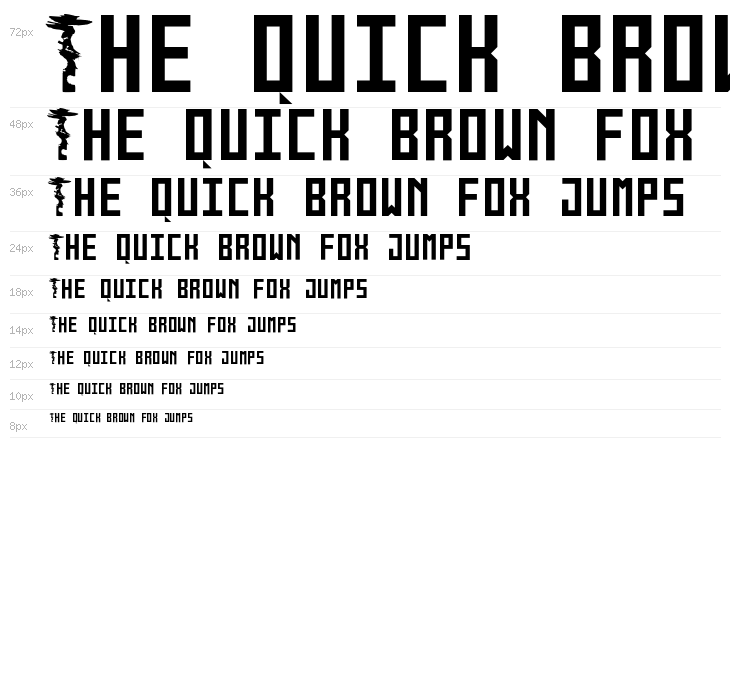 monolyth-Monospaced Waterfall