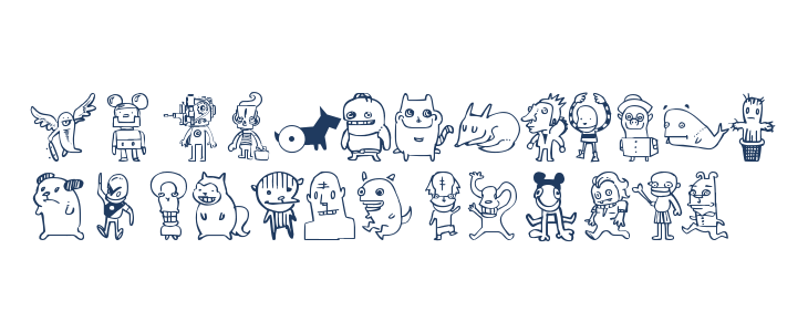 monos frekis Lowercase