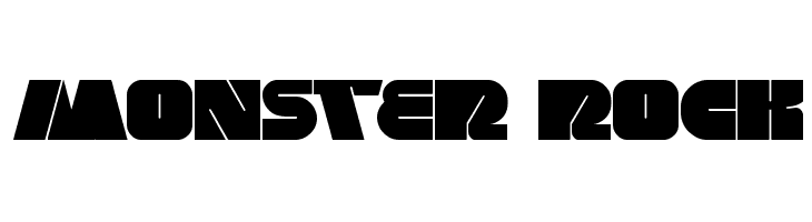 monster rock  नि: शुल्क फ़ॉन्ट्स डाउनलोड