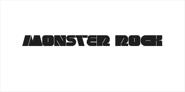 monster rock Logo