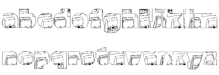 monsterboxes Fonte MINÚSCULAS