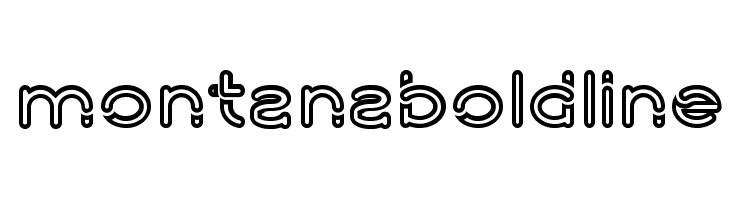 montanaboldline  font caratteri gratis