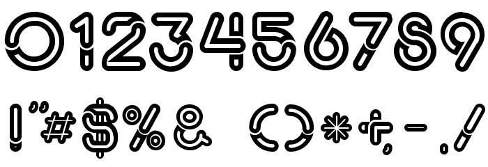 montanaboldline Font OTHER CHARS