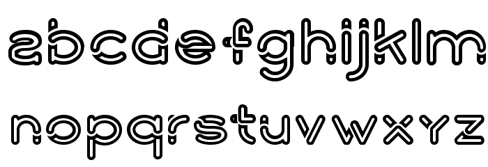 montanaboldline Font LOWERCASE