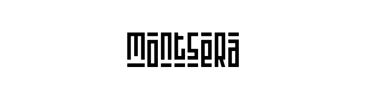 montsera  لخطوط تنزيل