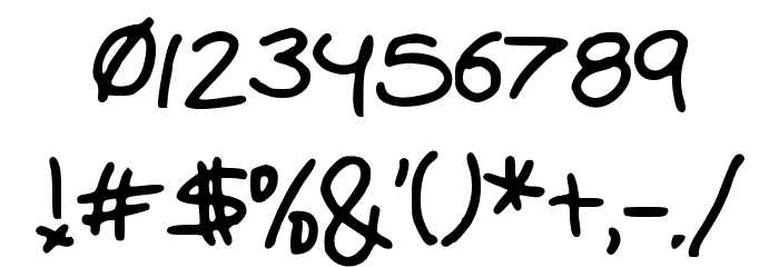 mood Font OTHER CHARS