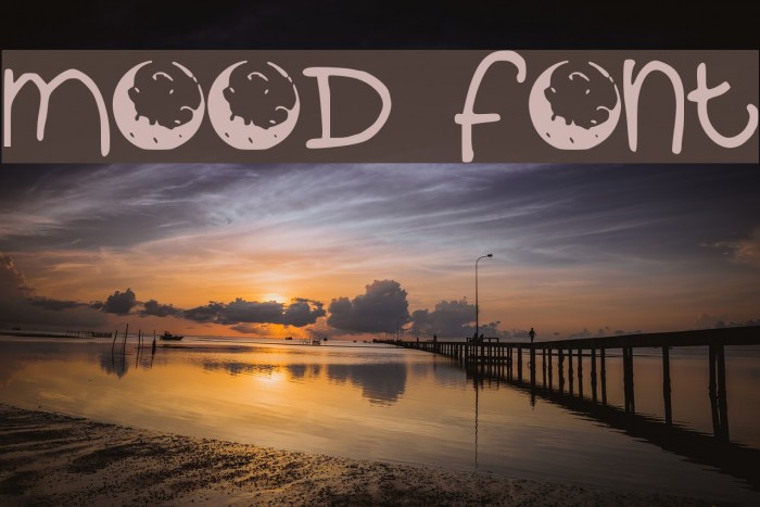 mood Font examples