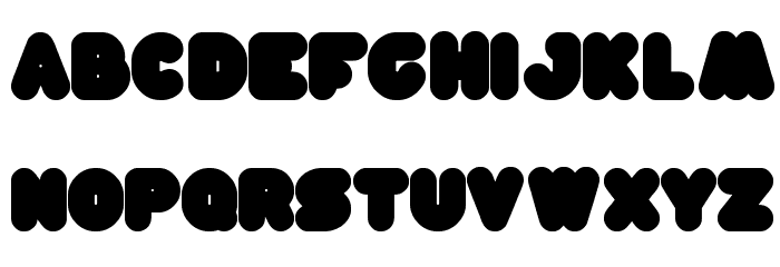 moon light Font LOWERCASE