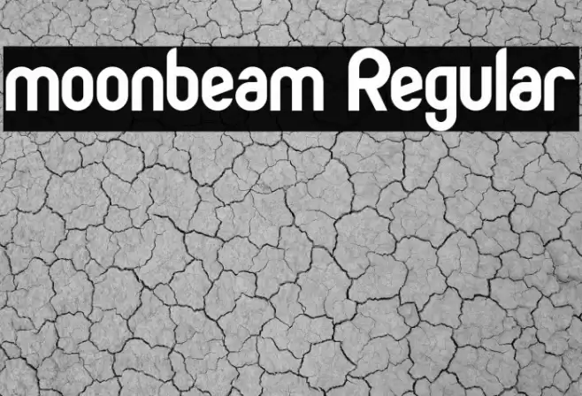 moonbeam Regular Font examples