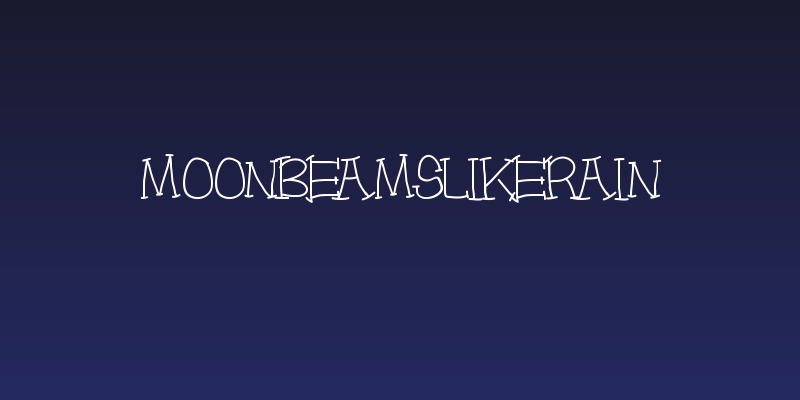 moonbeamslikerain Social Header