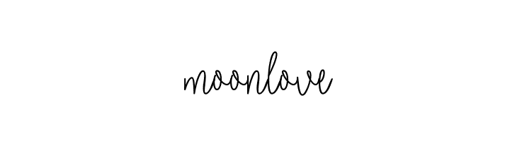 moonlove  フリーフォントのダウンロード
