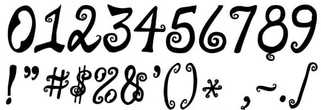 moonpie a la monde Font OTHER CHARS