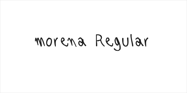morena Regular Logo