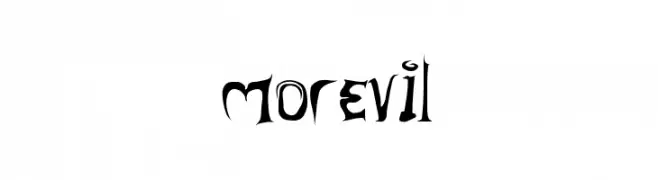 morevil  Descarca Fonturi Gratis