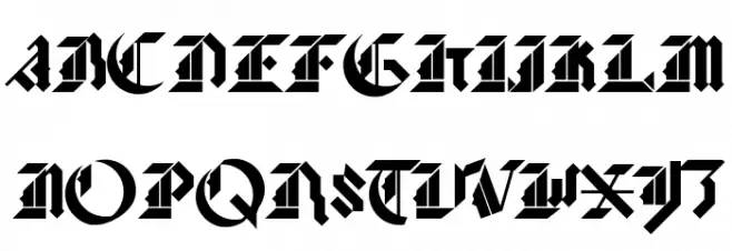 morgan Font UPPERCASE