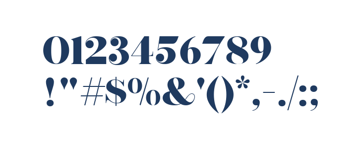 morgenlicht Regular Other Characters