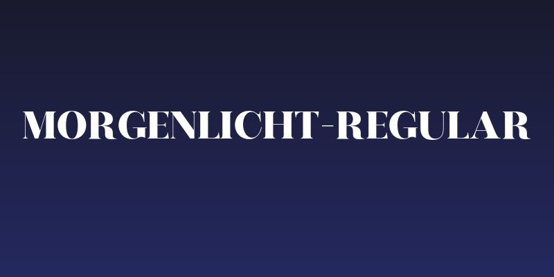 morgenlicht-Regular Social Header