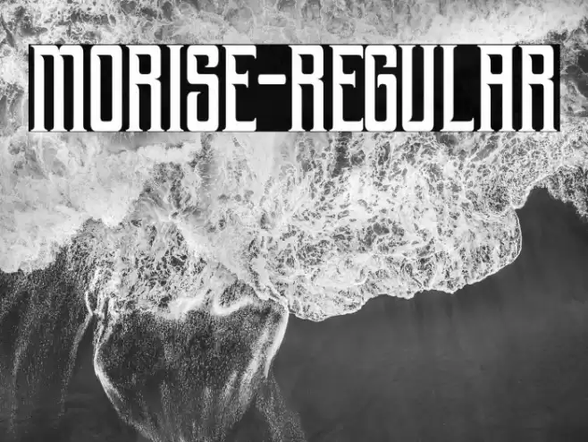 morise-Regular Font examples