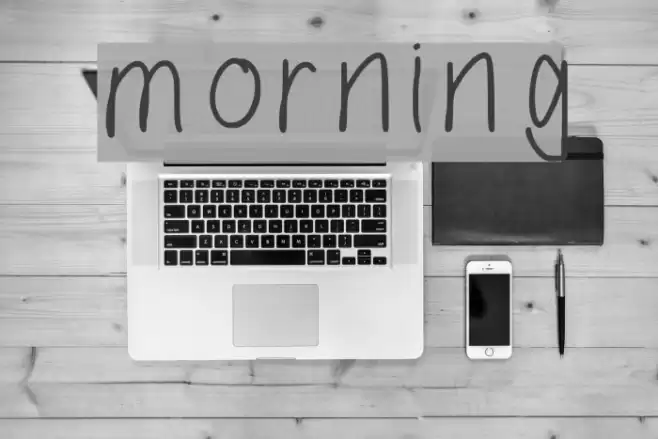 morning Font examples