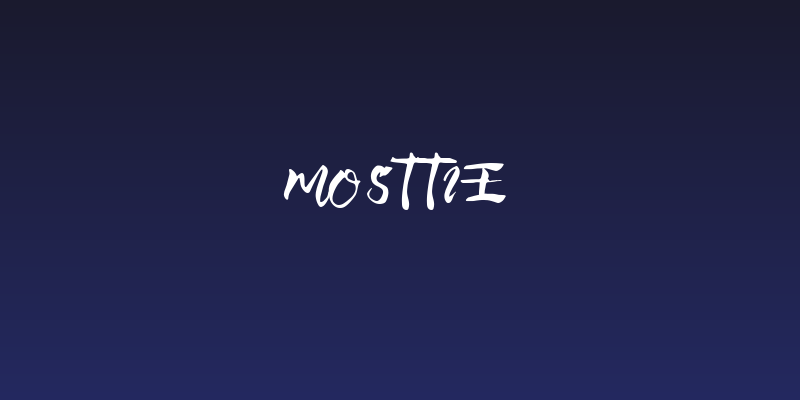 mosttie Social Header