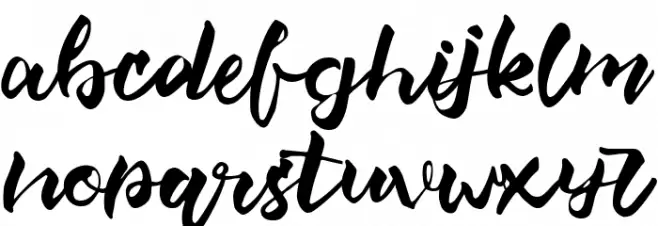 mosttie Caratteri MINUSCOLO