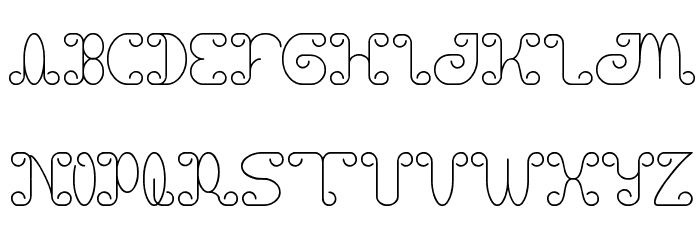 motorcycle Font LOWERCASE