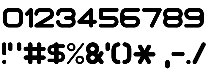 motschcc Font OTHER CHARS