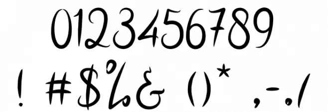 mottas Font OTHER CHARS