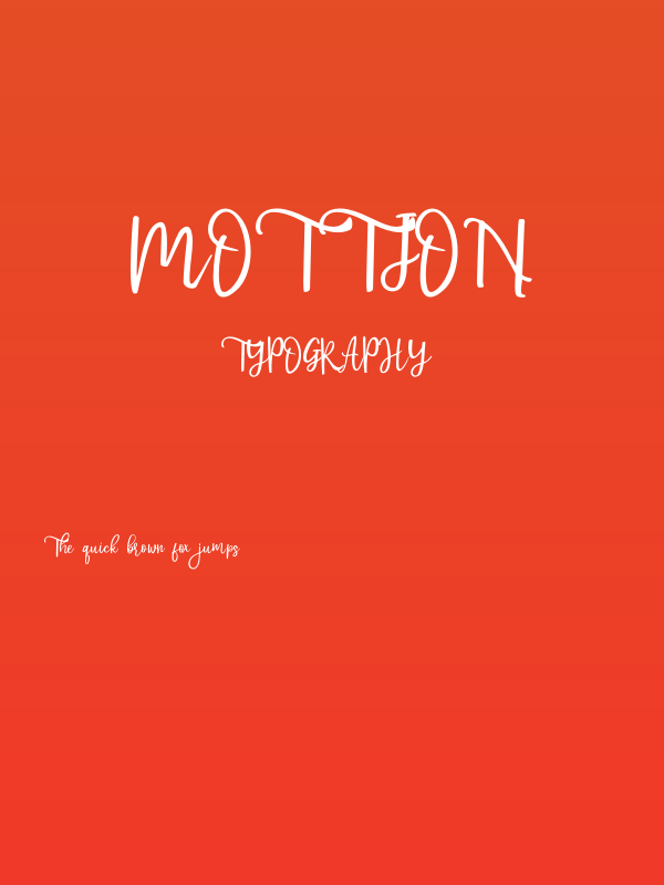 mottion Poster