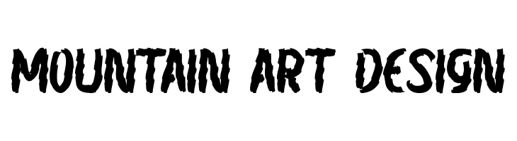 mountain art design  Descarca Fonturi Gratis