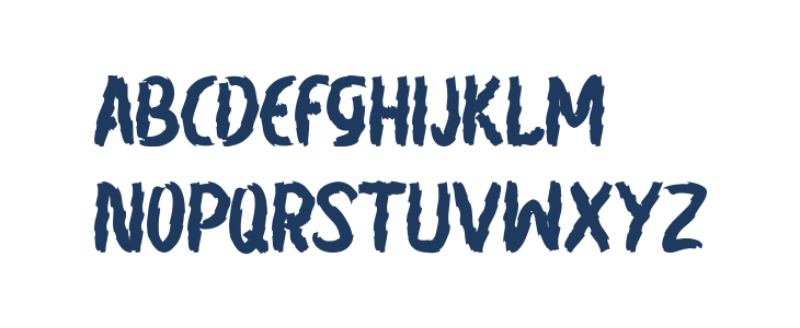 mountain art design Lowercase