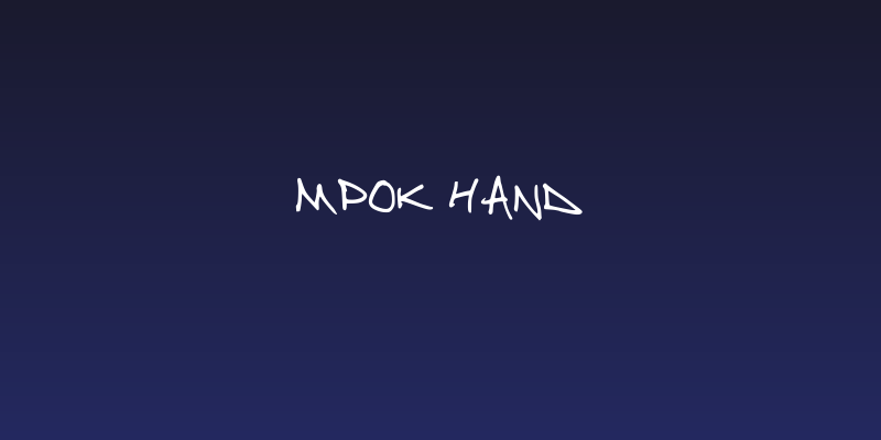 MPOK hand Social Header
