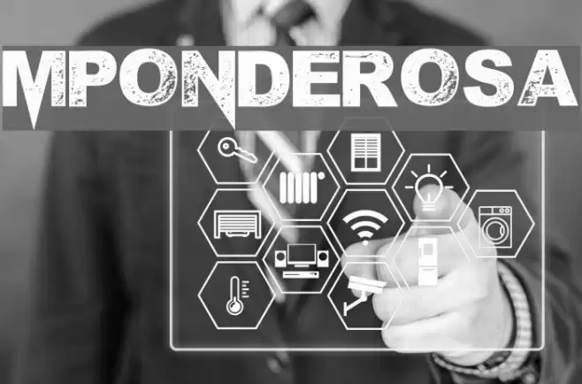 MPonderosa Font examples