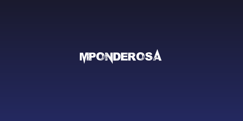MPonderosa Social Header