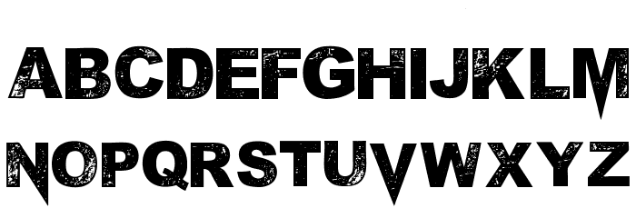 MPonderosa Font LOWERCASE