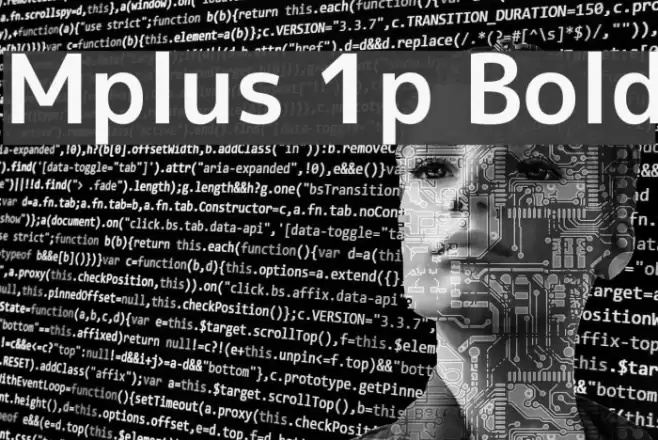 Mplus 1p Bold examples