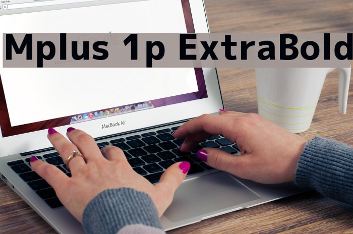 Mplus 1p ExtraBold Font examples
