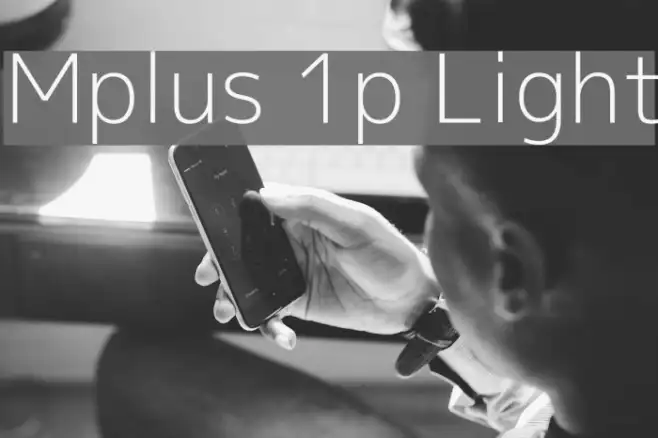 Mplus 1p Light Example 3
