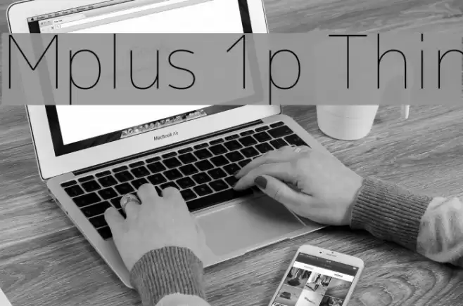 Mplus 1p Thin Font examples