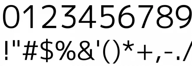 Mplus 1p Font OTHER CHARS