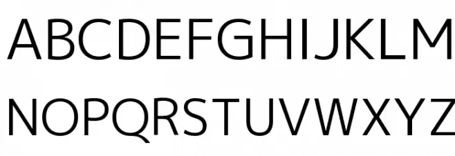Mplus 1p Font Litere mari