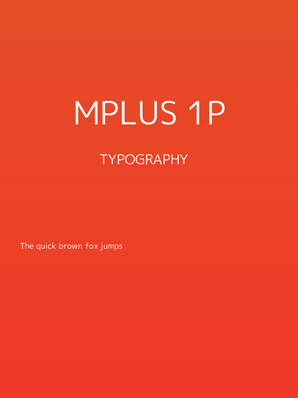 Mplus 1p Poster