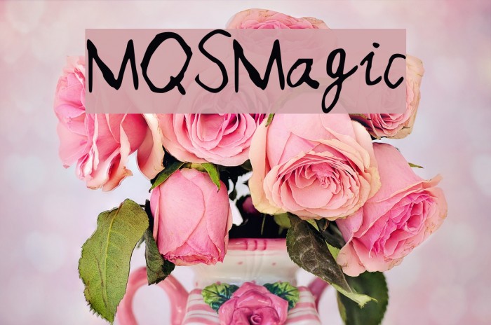 MQSMagic Font examples